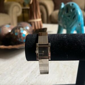 Burberry Black Dial Silver Men's Watch